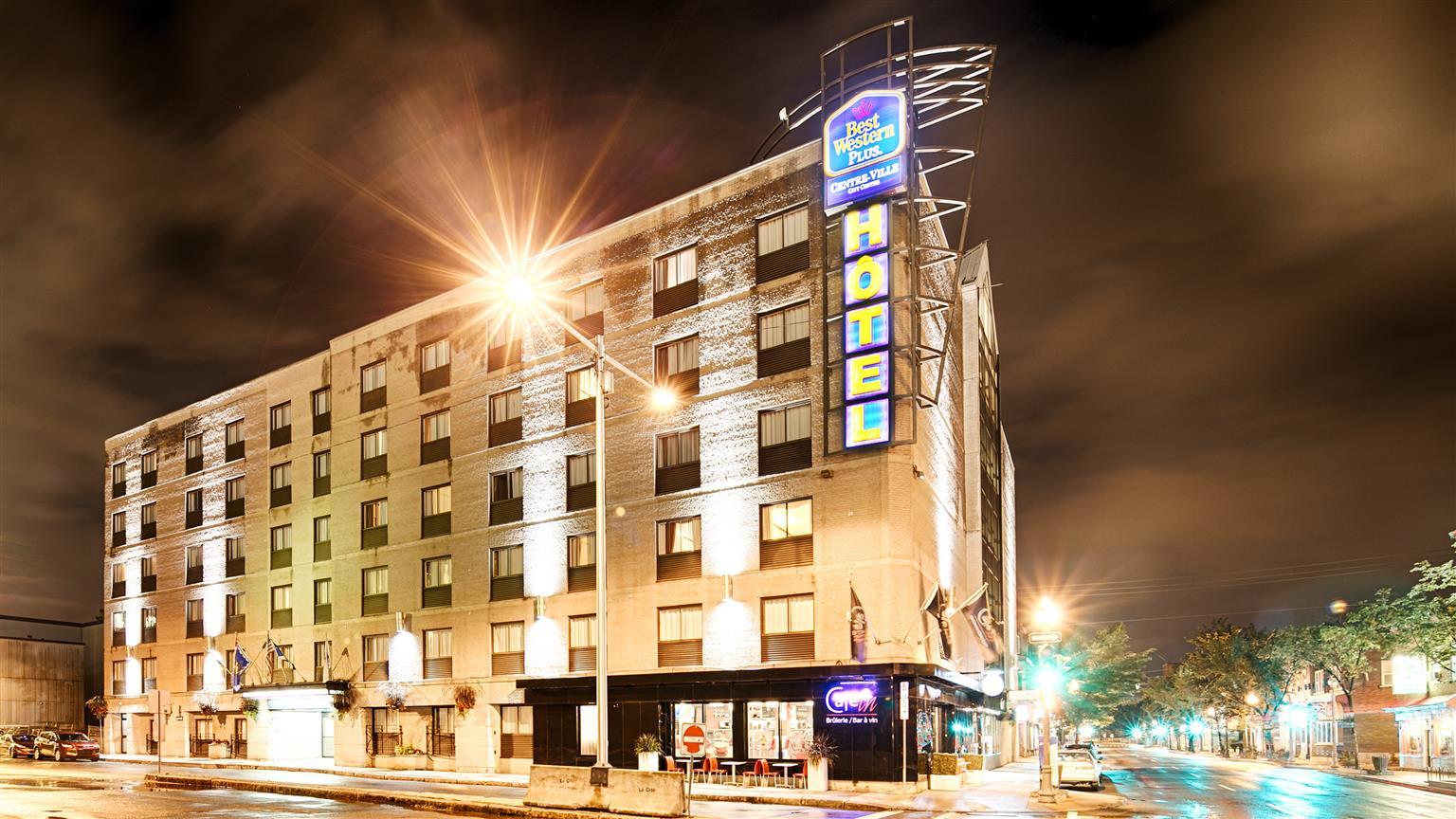 เบสท์เวสเทิร์นพลัส เซ็นเตอร์วิลล์ ซิตี้เซ็นเตอร์ ควิเบก Hotel ควิเบกซิตี้ ภายนอก รูปภาพ
